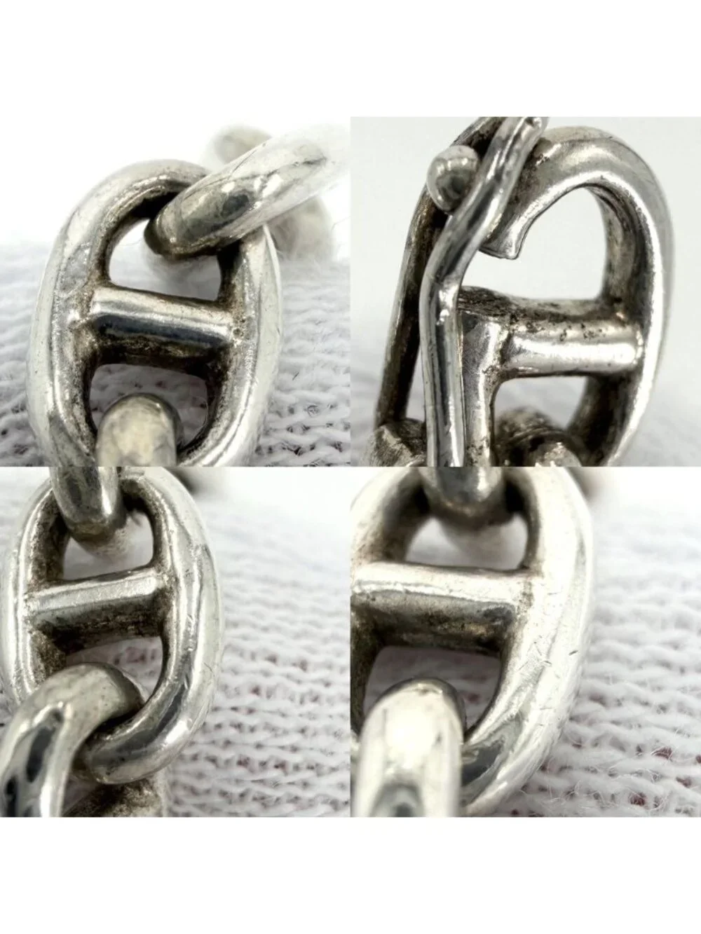 Hermes name bracelet